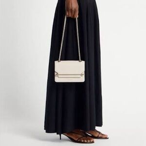 Strathberry East/West Mini Vanilla